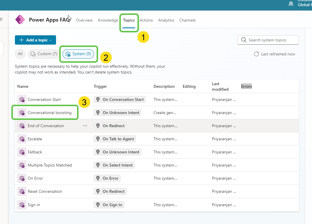 Select Conversational Boosting System